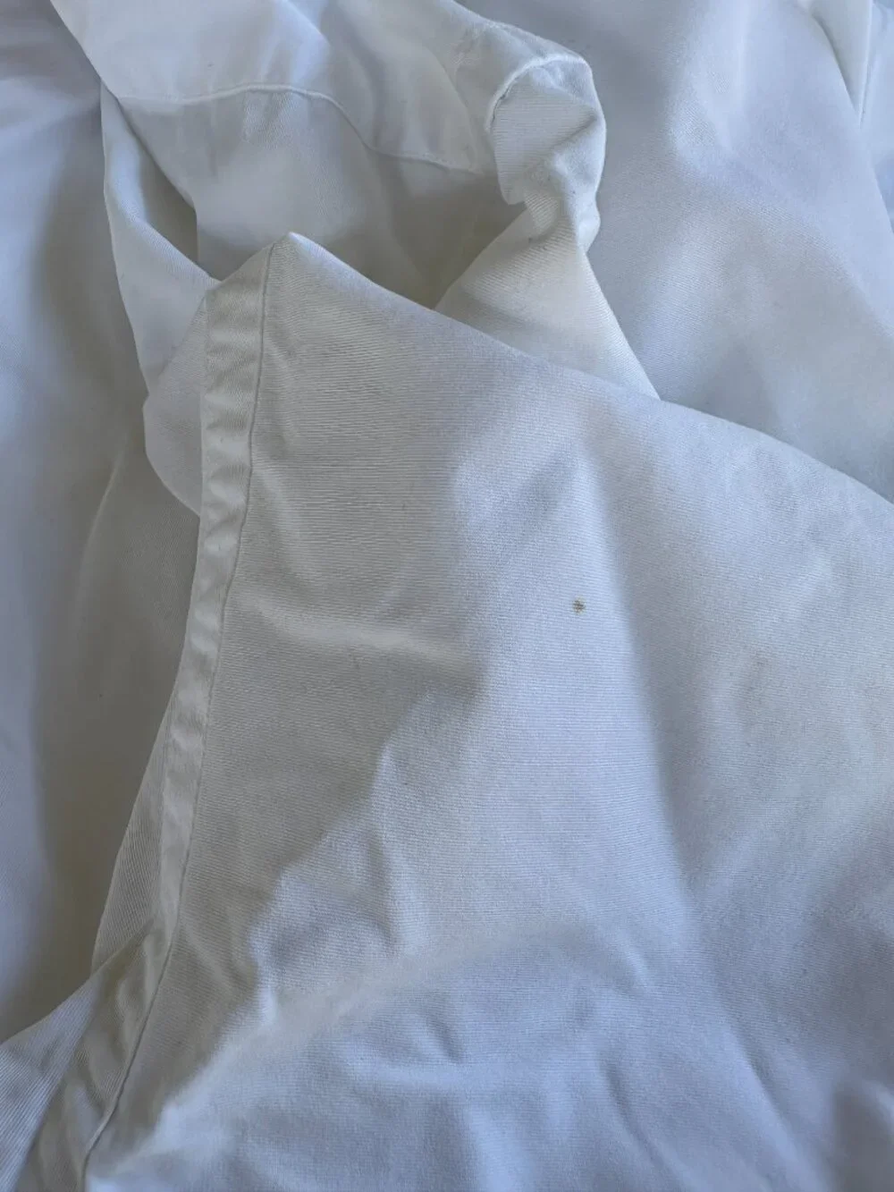 Ralph Lauren Blake Men's White SS Button Front Shirt Medium Cotton
